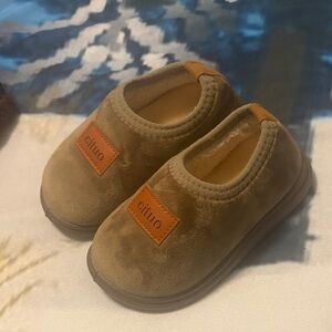 Brown Kids Slippers